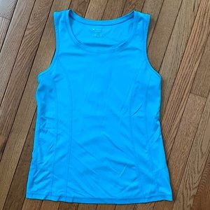 Neon blue Tek Gear Workout tank top